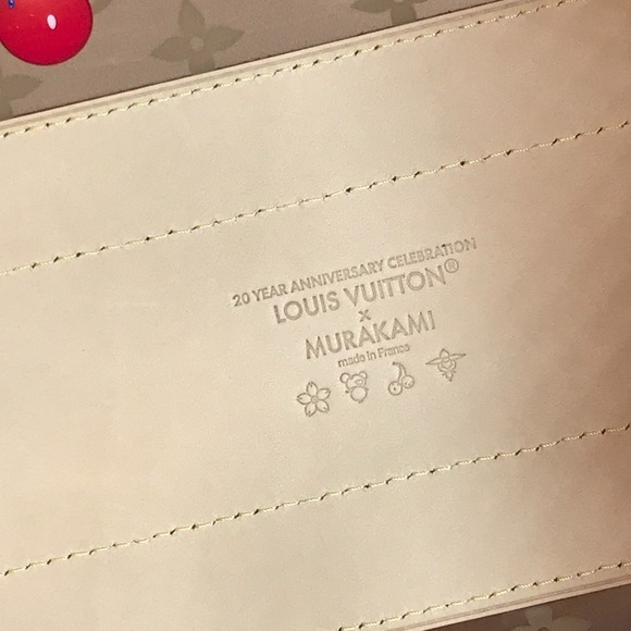 Louis Vuitton LV TM On the Go by Takashi Murakami bag brown leather - Picture 10 of 15